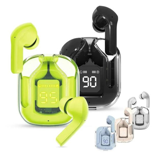 Air 31 Earbuds Wireless Crystal Transparent Body